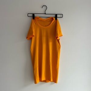 Lululemon Orange Short Sleeve Shirt